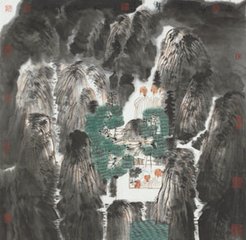 新晴出门闲步