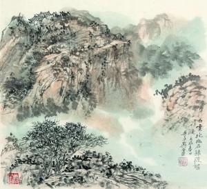赋得白云抱幽石