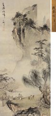 自题晚归图