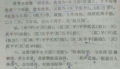 减字木兰花（得书）