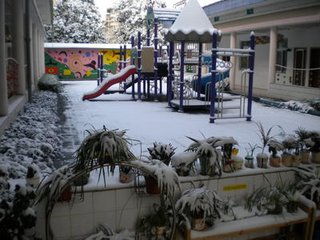 雪后至临平与柳子玉同至僧舍见陈尉列