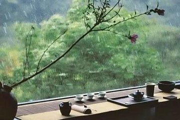 大暑竹下独酌