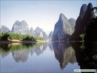 由桂林朔漓江至兴安