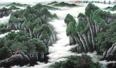 题何季涌江亭